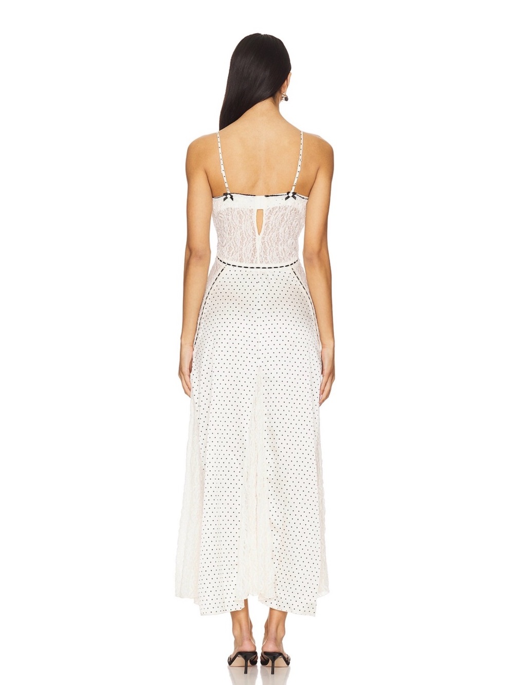 x Intimately Free People Playing Cupid Maxi Dress in Ivory Combo - Picture 3 of 10